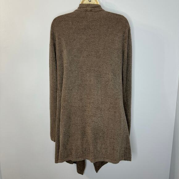 Barefoot Dreams Bamboo Chic Lite Knit Cardigan Soft Casual Open Front L/XL - Picture 5 of 9